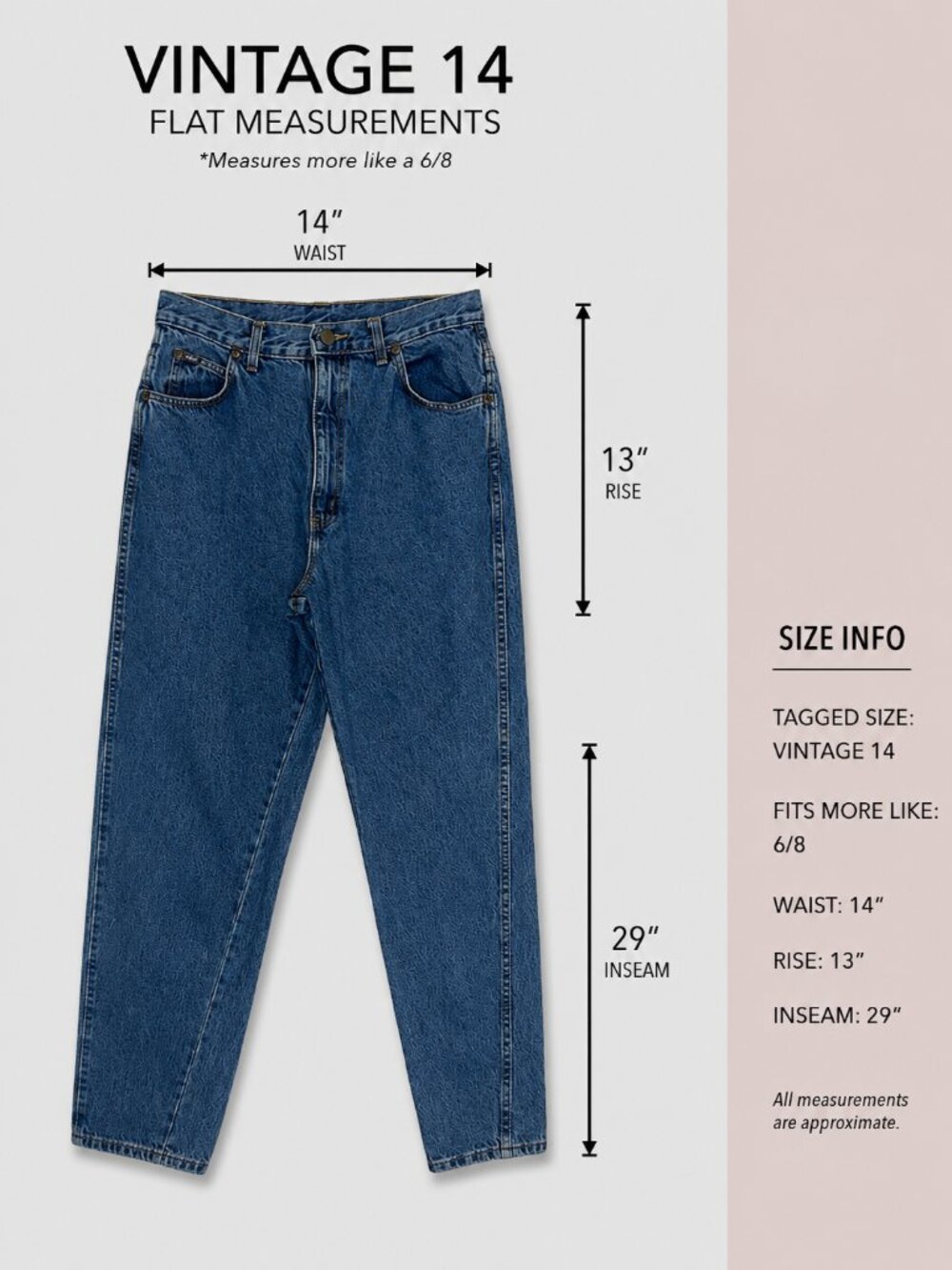 Vintage Chic Mom Jeans